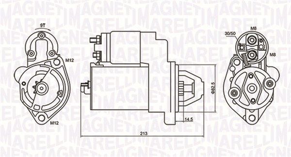 MAGNETI MARELLI 063720612010 Starter