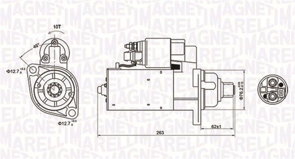 MAGNETI MARELLI 063721181010 Starter