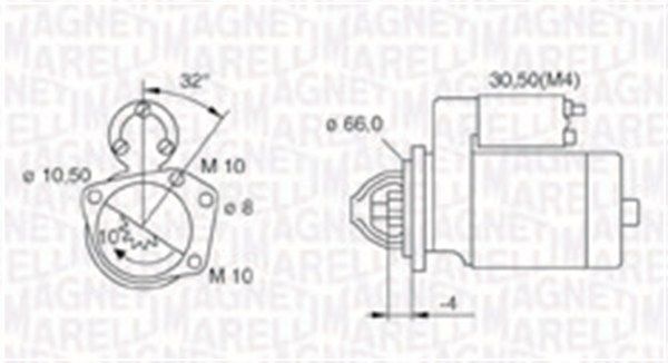 MAGNETI MARELLI 063721207010 Starter