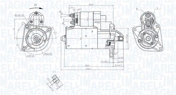 MAGNETI MARELLI 063721447010 Starter