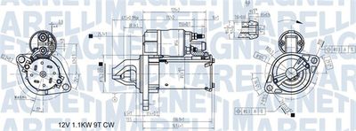 Starter MAGNETI MARELLI 063721557410
