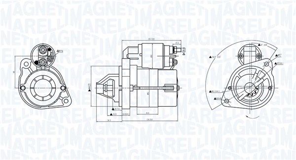 MAGNETI MARELLI 063731508010 Alternator