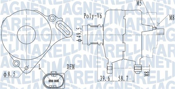 MAGNETI MARELLI 063732064010 Alternator
