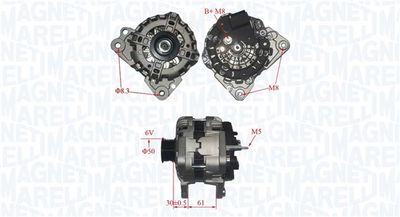 Alternator MAGNETI MARELLI 063735695010