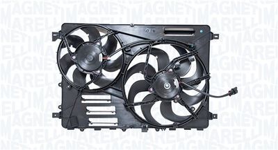 Fan, engine cooling MAGNETI MARELLI 069422837010