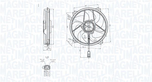 MAGNETI MARELLI 069422839010 Fan, engine cooling