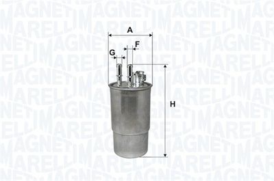 Fuel Filter MAGNETI MARELLI 153071760252