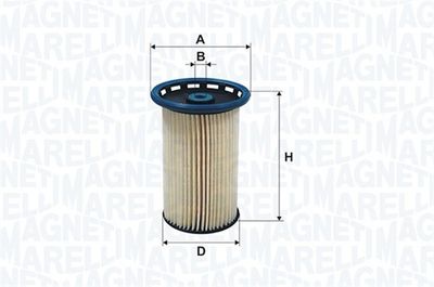 Fuel Filter MAGNETI MARELLI 153071762475