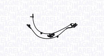 Sensor, wheel speed MAGNETI MARELLI 172100172010