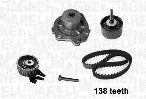 MAGNETI MARELLI 341403980001 Water Pump & Timing Belt Kit