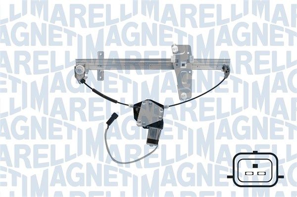 MAGNETI MARELLI 350103170366 Window Regulator