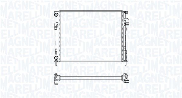 MAGNETI MARELLI 350213181600 Radiator, engine cooling
