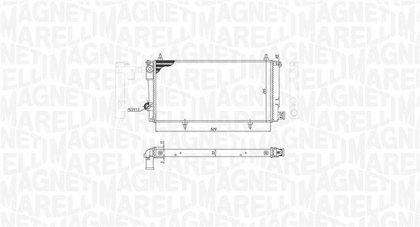 MAGNETI MARELLI 350213786000 Radiator, engine cooling