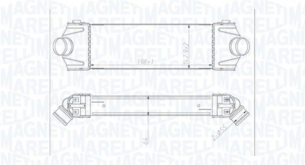 MAGNETI MARELLI 351319204320 Charge Air Cooler