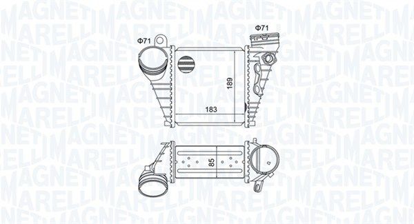 MAGNETI MARELLI 351319205230 Charge Air Cooler