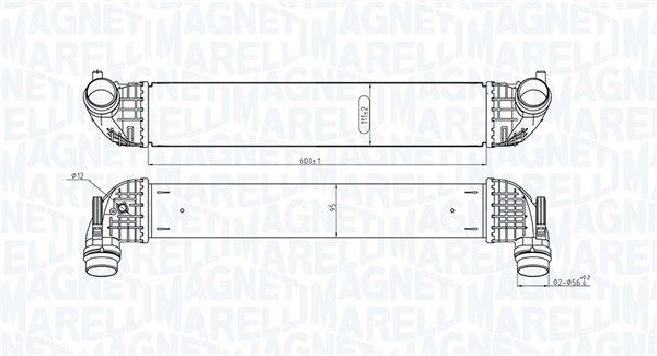 MAGNETI MARELLI 351319205860 Charge Air Cooler