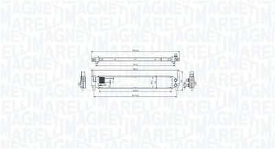 Charge Air Cooler MAGNETI MARELLI 351319206060