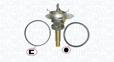 Thermostat, coolant MAGNETI MARELLI 352317005120