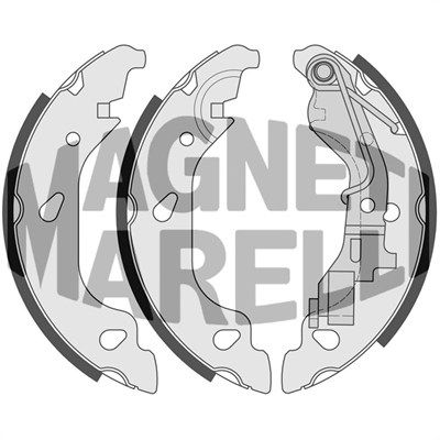Brake Shoe MAGNETI MARELLI 360219192195