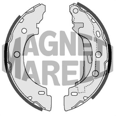 MAGNETI MARELLI 360219192198 Brake Shoe