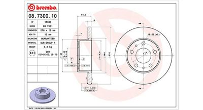 Brake Disc MAGNETI MARELLI 360406023300