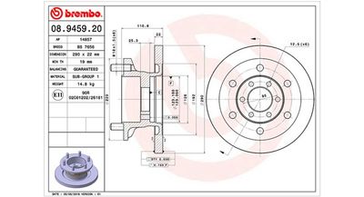 Brake Disc MAGNETI MARELLI 360406024000