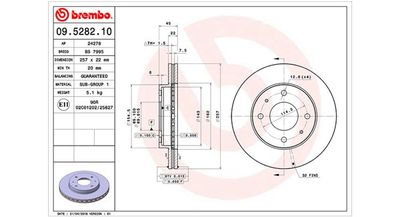 Brake Disc MAGNETI MARELLI 360406026600