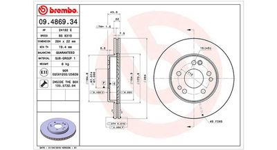 Brake Disc MAGNETI MARELLI 360406031200