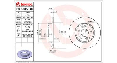 Brake Disc MAGNETI MARELLI 360406043800