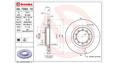 Brake Disc MAGNETI MARELLI 360406044600
