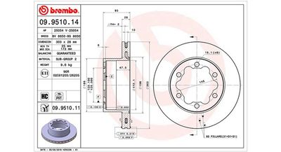 Brake Disc MAGNETI MARELLI 360406057200