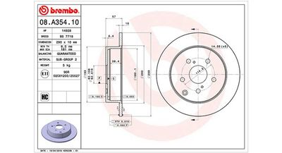 Brake Disc MAGNETI MARELLI 360406062000