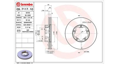 Brake Disc MAGNETI MARELLI 360406105800