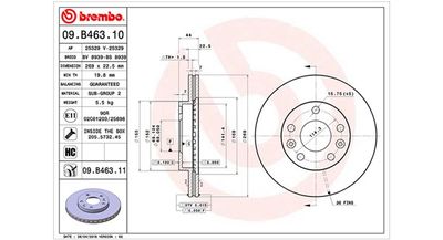 Brake Disc MAGNETI MARELLI 360406110300