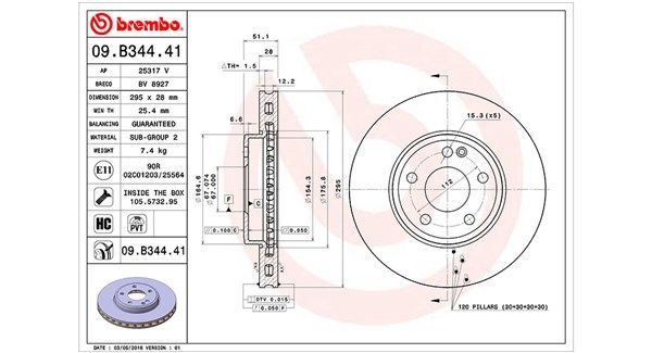 MAGNETI MARELLI 360406113201 Brake Disc