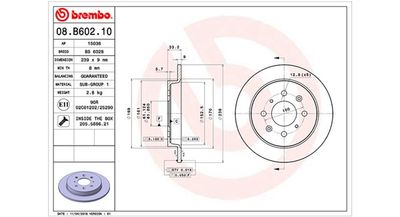 Brake Disc MAGNETI MARELLI 360406119100
