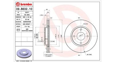 Brake Disc MAGNETI MARELLI 360406119300