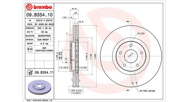 MAGNETI MARELLI 360406120500 Brake Disc