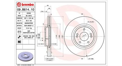 Brake Disc MAGNETI MARELLI 360406121000