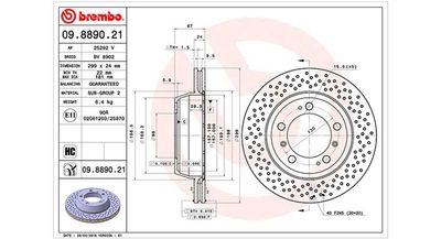 Brake Disc MAGNETI MARELLI 360406125001