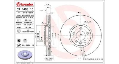 Brake Disc MAGNETI MARELLI 360406125600