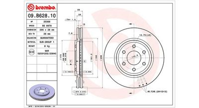 Brake Disc MAGNETI MARELLI 360406126100