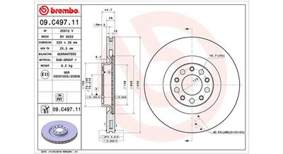Brake Disc MAGNETI MARELLI 360406127901