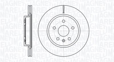 Brake Disc MAGNETI MARELLI 361302040102