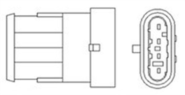 MAGNETI MARELLI 466016355010 Lambda Sensor