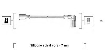 Ignition Cable Kit MAGNETI MARELLI 941095600600