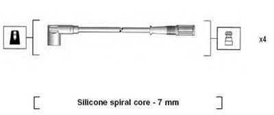 Ignition Cable Kit MAGNETI MARELLI 941095720610