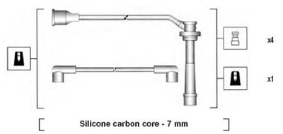 Ignition Cable Kit MAGNETI MARELLI 941285090845