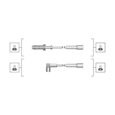 Ignition Cable Kit MAGNETI MARELLI 941319170069