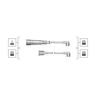 MAGNETI MARELLI 941319170114 Ignition Cable Kit